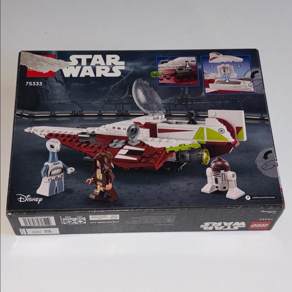 LEGO Star Wars Obi-Wan Kenobi Jedi Starfighter 75333 - B1-2 NEW